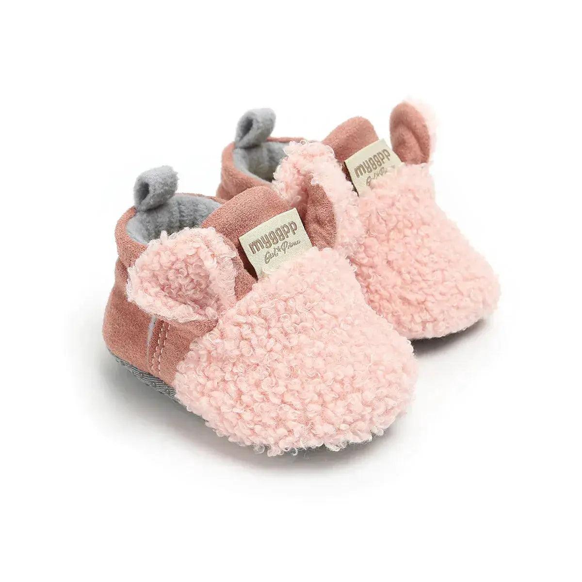 Baby Boots Cartoon Cozy Fleece Lining Indoor Outings - ToylandEU™