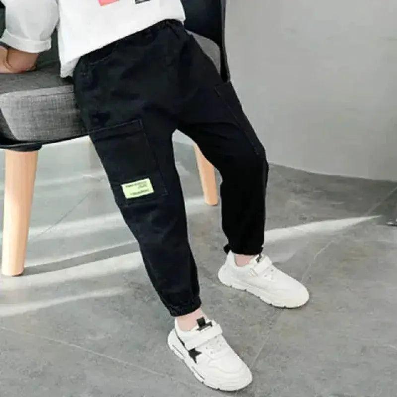 Baby Pants Boy Loose Harem Pants Cotton and Linen Style - ToylandEU™