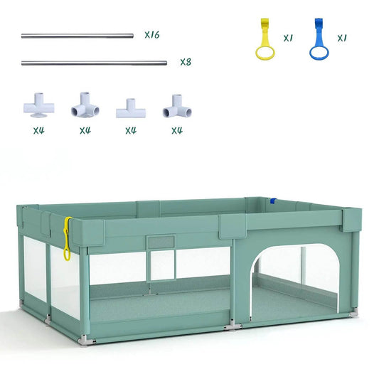 Baby Playpen For Kids and Toddlers 70X47 Breathable Mesh - ToylandEU