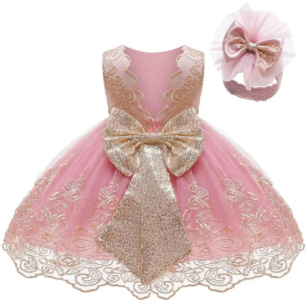 Baby Christmas Halloween Costume Christening Princess Dress For Baby Girls Kids Infant 1st Birthday Party Dress Newborn Clothes - ToylandEU™