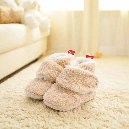 Baby Shoes First Walkers Lightweight Anti Slip Cotton - ToylandEU™