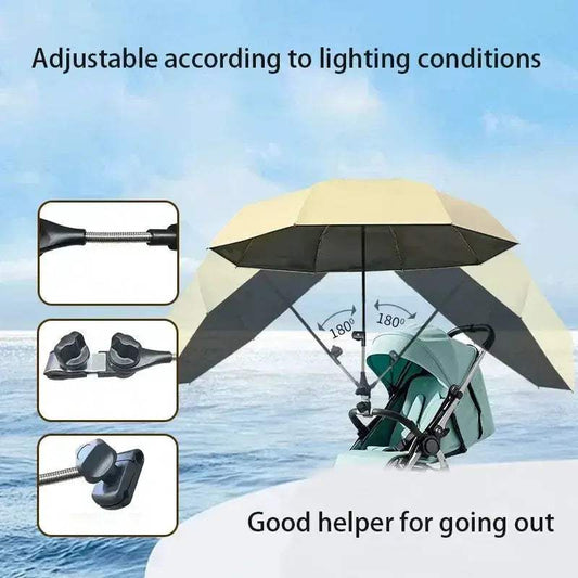 Baby Stroller Umbrella UV Protection Portable Easy Use - ToylandEU™