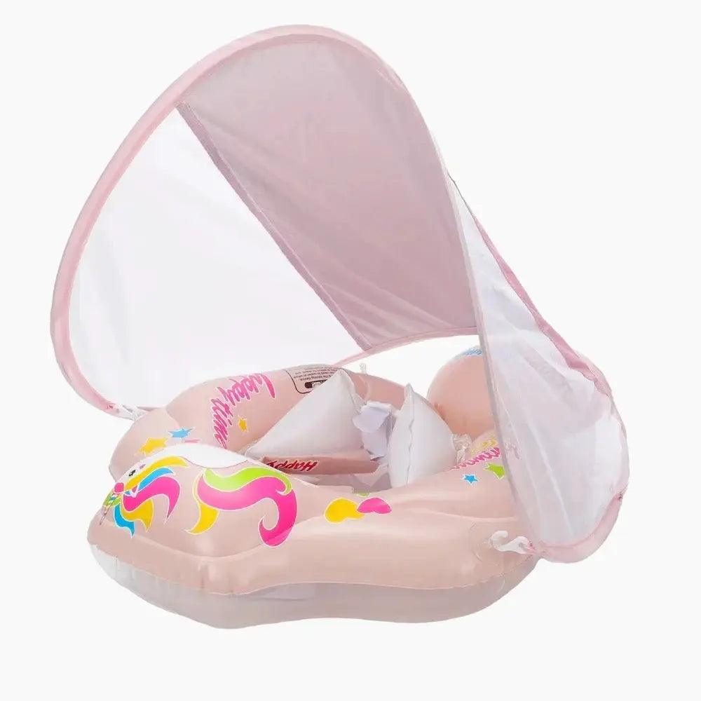 Baby Swim Float With Canopy Extra Stability And Safety - ToylandEU™