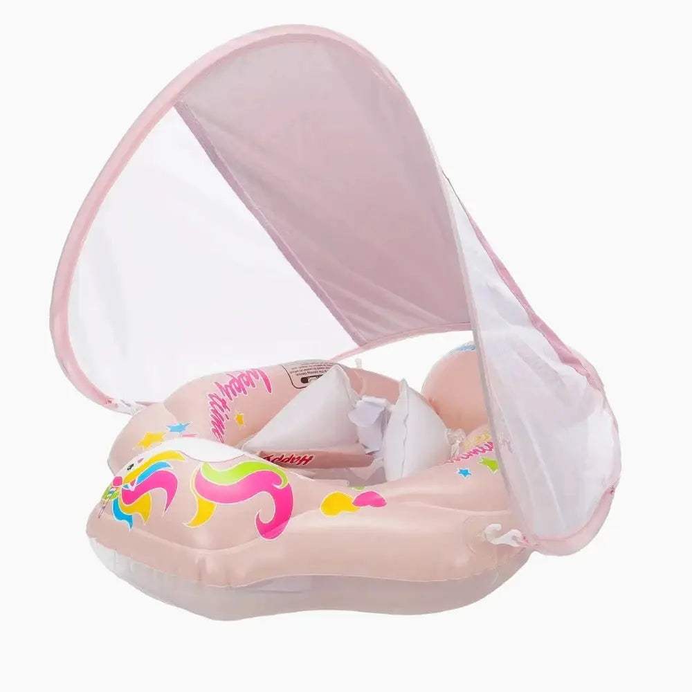 Baby Swim Float With Canopy Extra Stability And Safety - ToylandEU™