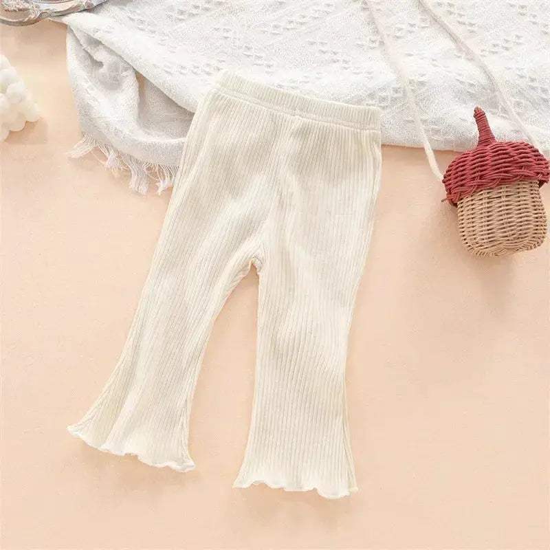 Baby Trousers Stretchy Elastic Waist Pants For Newborns - ToylandEU