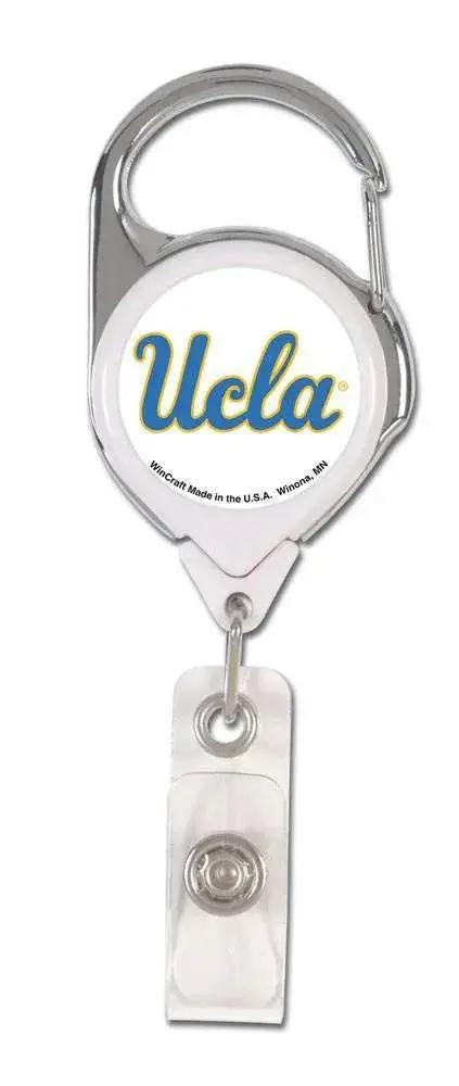 UCLA Bruins Badge Holder Premium Retractable Carabiner Clip - ToylandEU™