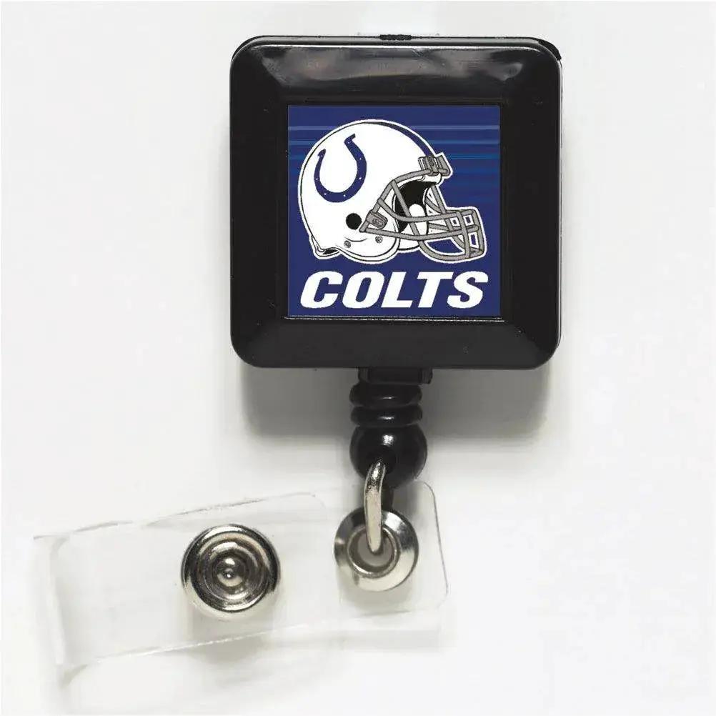 Indianapolis Colts Retractable Badge Holder Square Clip - ToylandEU™