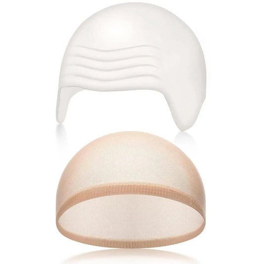 Bald Cap | Polyester Material | Unisex Cosplay Accessory | Adjustable Size