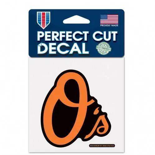 Baltimore Orioles 4x4 Decal With Perfect Cut Color Pro - ToylandEU