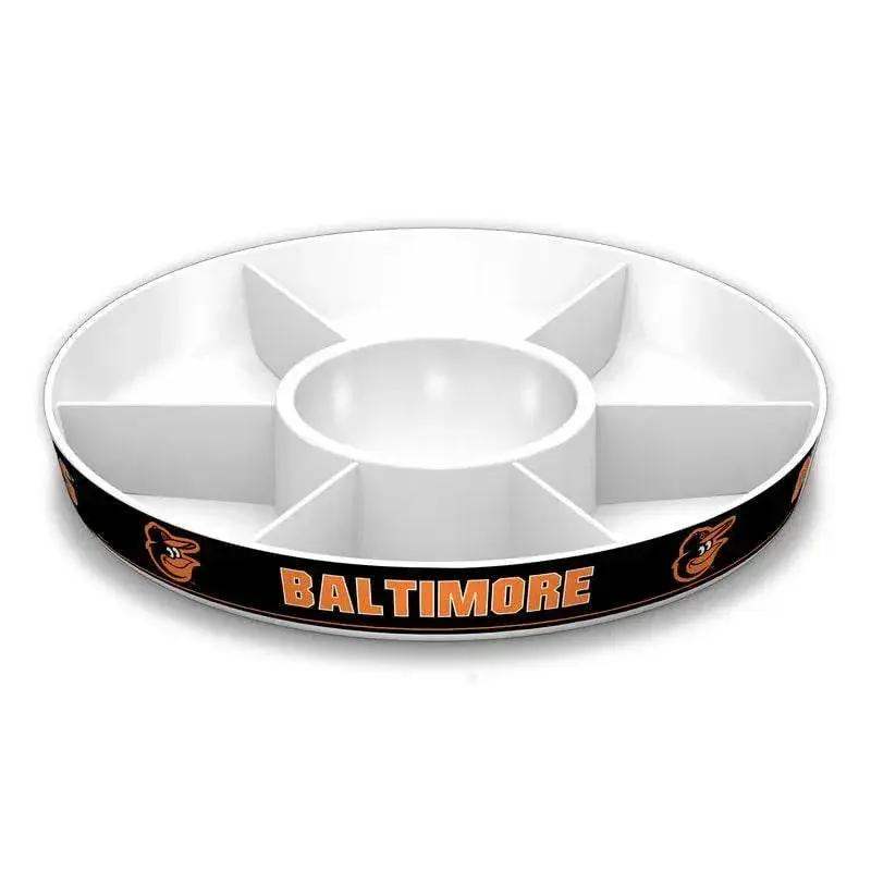 Baltimore Orioles Party Platter With Dividers Melamine - ToylandEU™