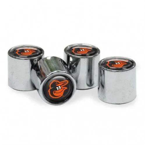 Baltimore Orioles Valve Stem Caps Set Of 4 Universal Fit - ToylandEU™