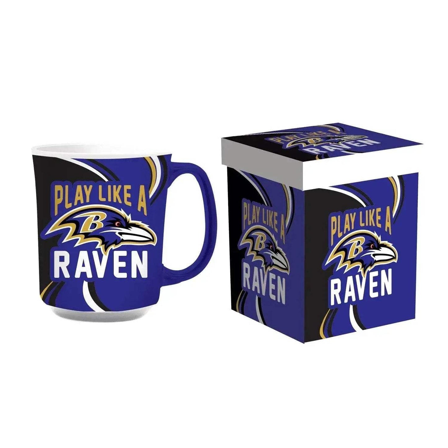 Baltimore Ravens 14oz Ceramic Coffee Mug With Matching Box - ToylandEU™
