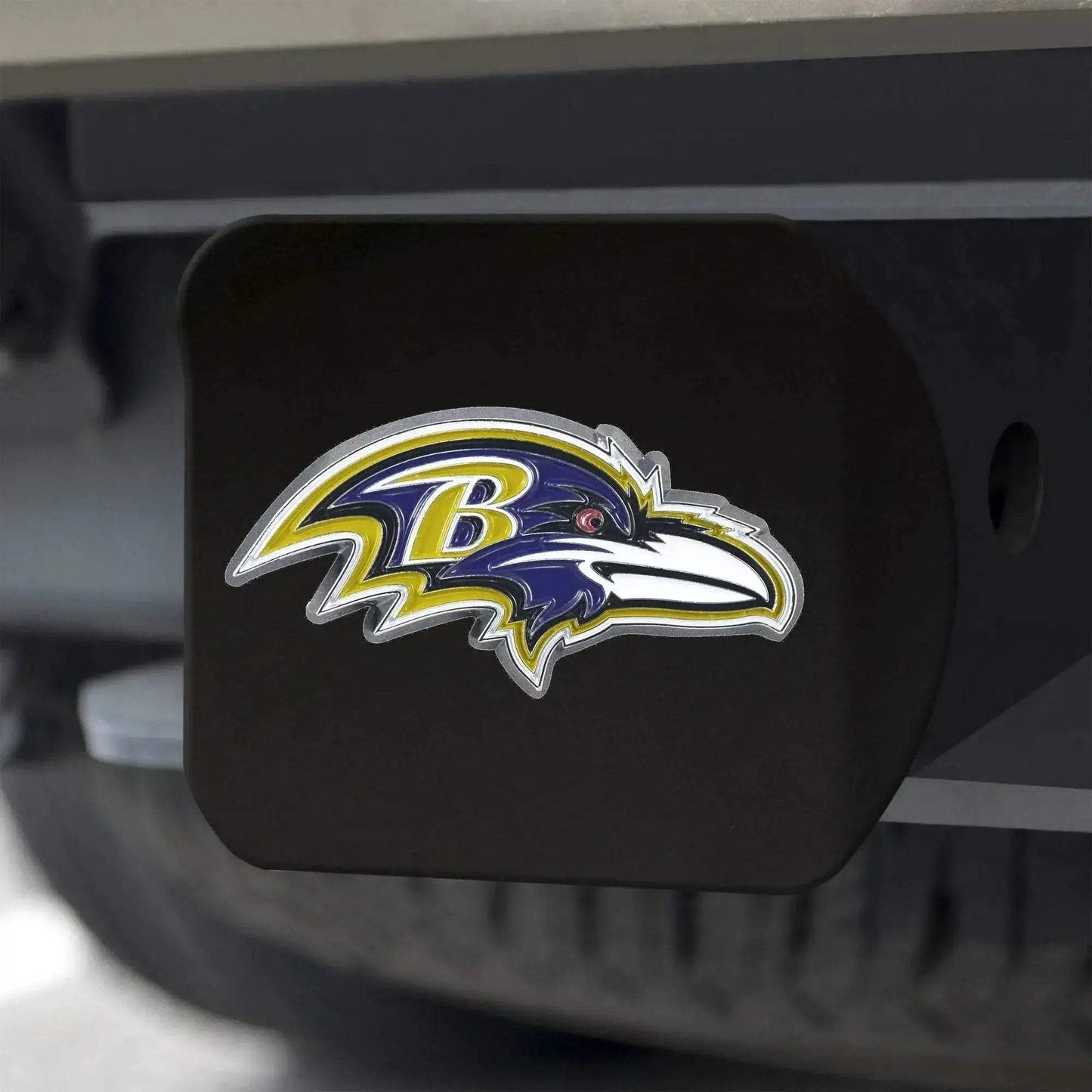 Baltimore Ravens 3D Emblem Hitch Cover Fits 2 Inch Black - ToylandEU™