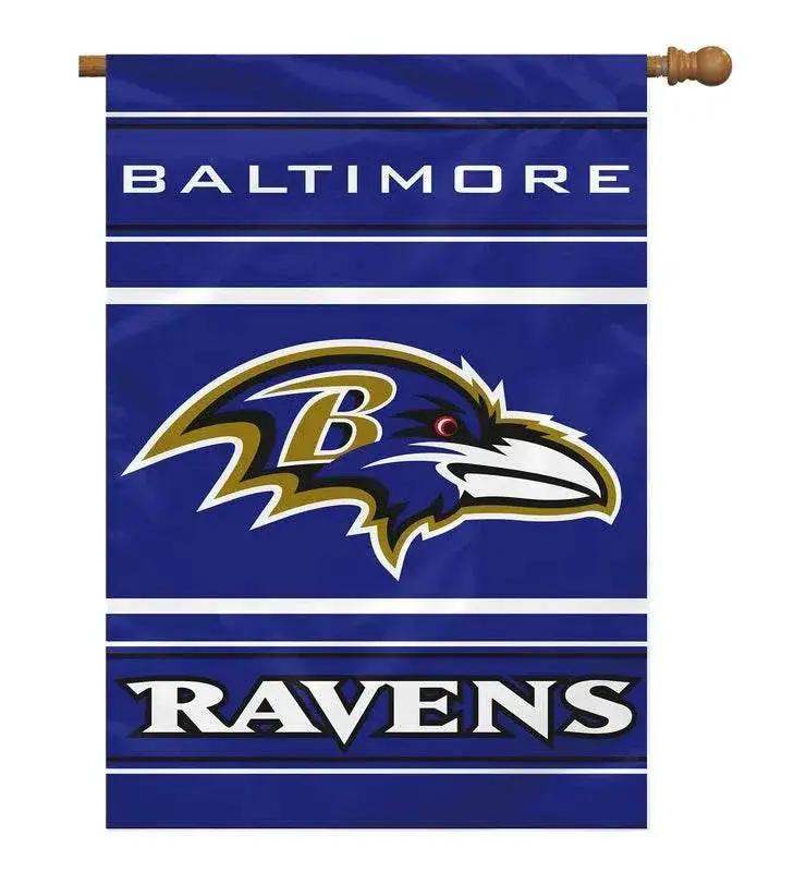 Baltimore Ravens Double Sided Flag 3x5 Banner With Grommets - ToylandEU™