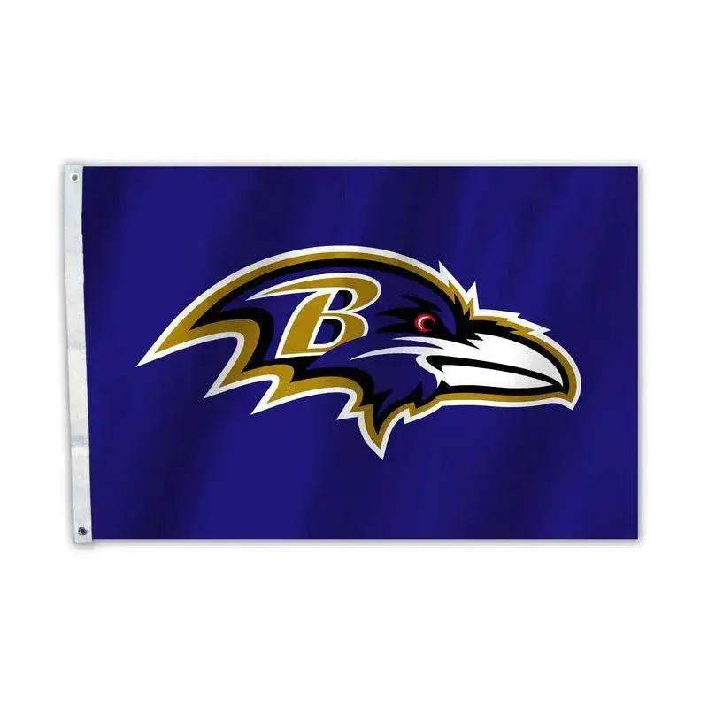 Baltimore Ravens Flag 2x3 CO Outdoor Durable Banner - ToylandEU™