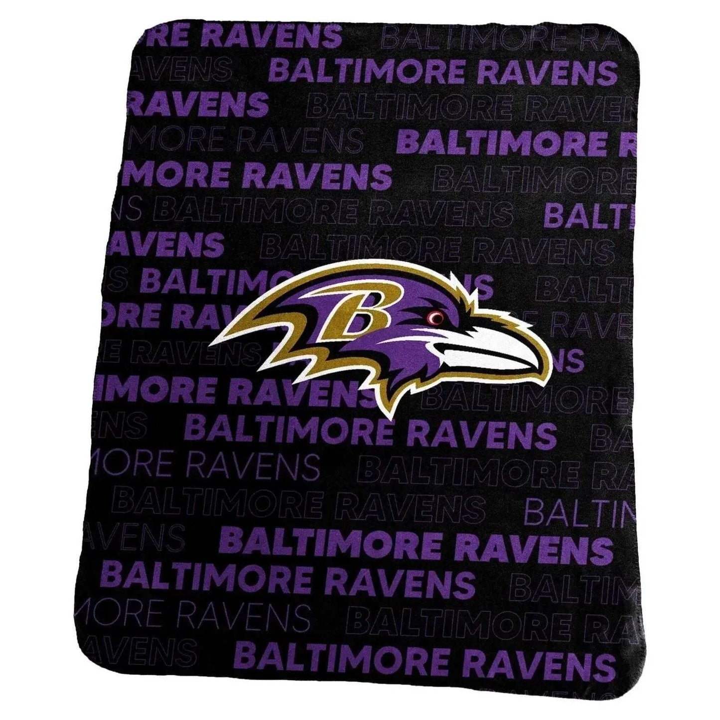 Baltimore Ravens Fleece Throw Blanket 50x60 Classic Premium - ToylandEU™