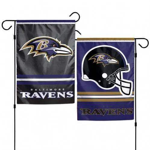 Baltimore Ravens Garden Flag 12x18 Two Sided Outdoor - ToylandEU™