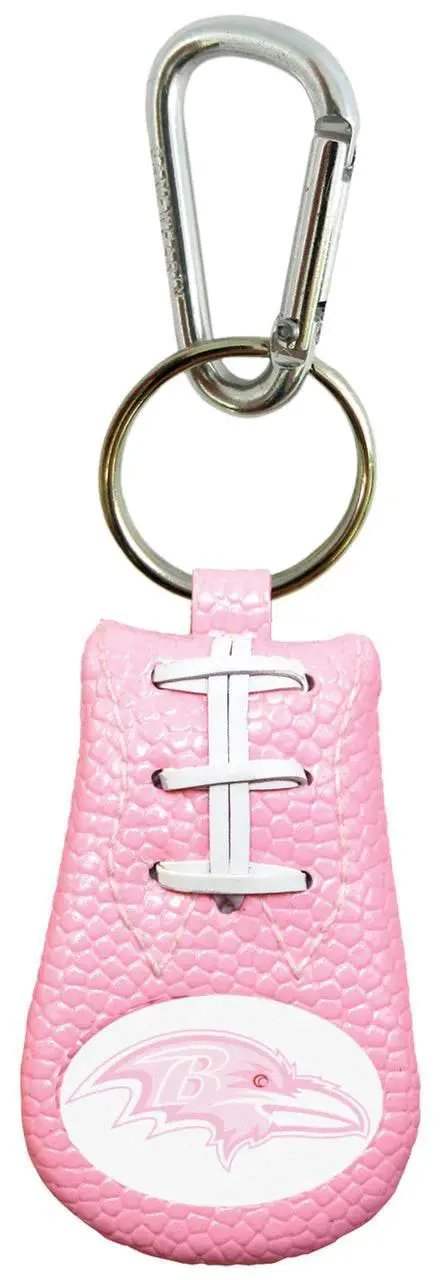 Baltimore Ravens Pink Football Keychain by Gamewear - ToylandEU™