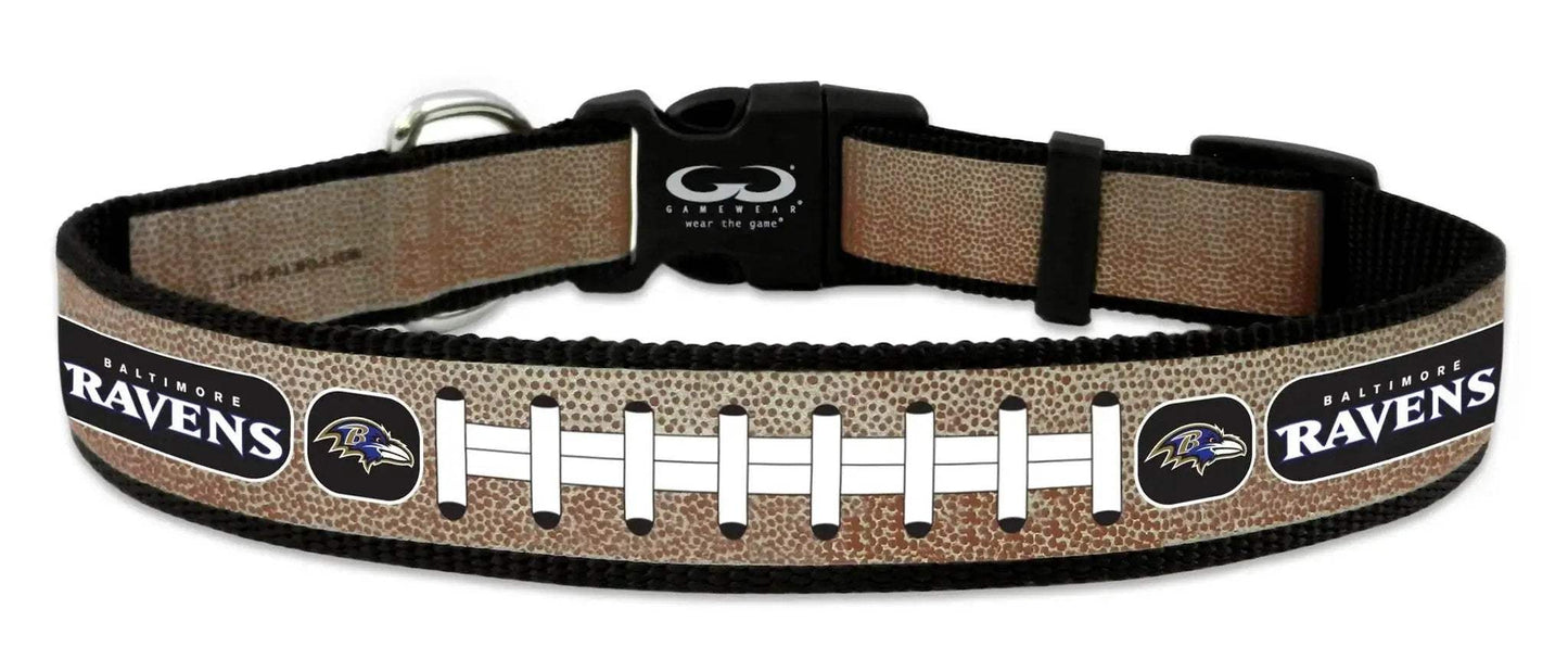 Baltimore Ravens Reflective Football Pet Collar Medium - ToylandEU™