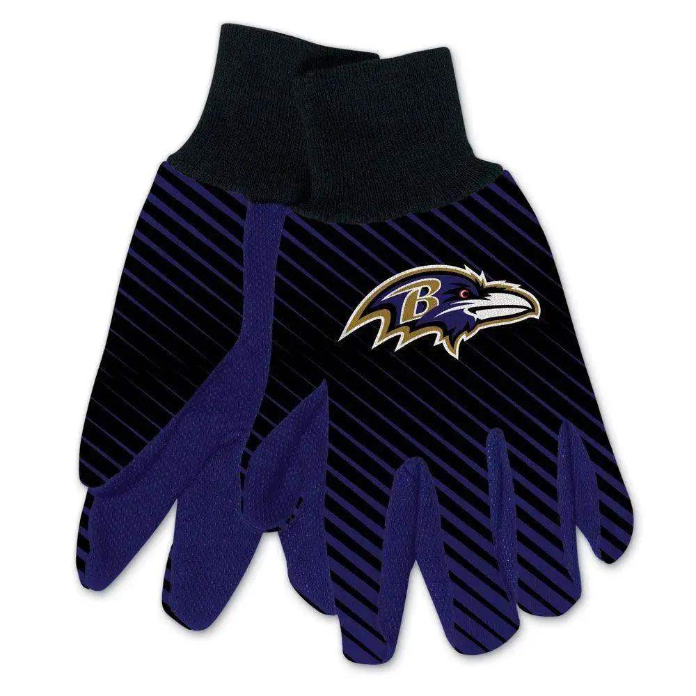 Baltimore Ravens Two Tone Gloves Adult Size Warm Winter - ToylandEU™