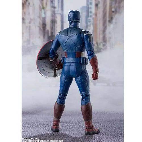 Captain America Action Figure With Battle Worn Shield - ToylandEU