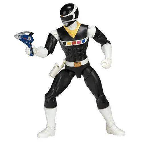 Power Rangers In Space Legacy Black Ranger Articulated Action Figure - ToylandEU