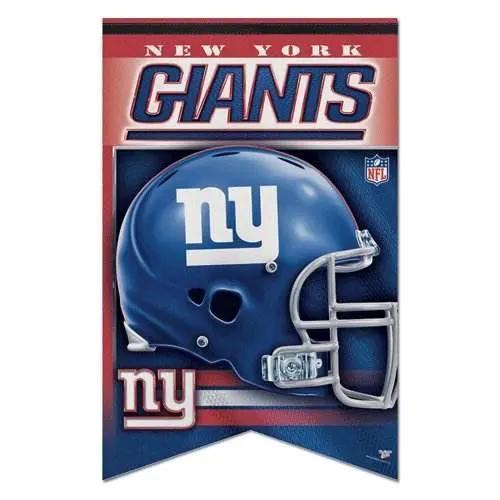 New York Giants Banner 17x26 Pennant Style Premium Felt - ToylandEU™