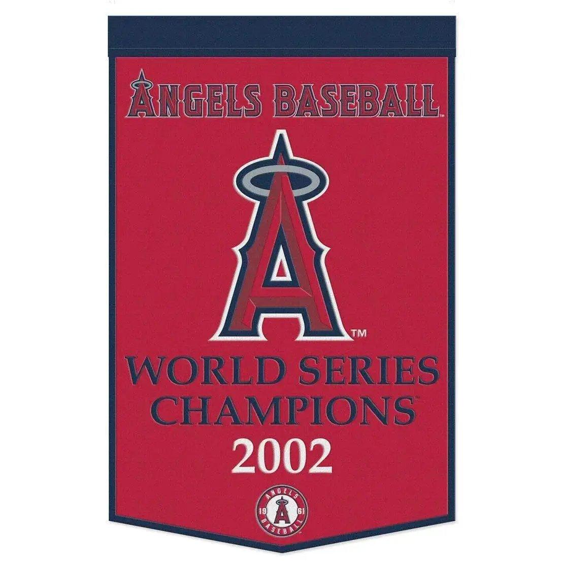 Los Angeles Angels Banner Wool 24x38 Dynasty Champ Design - ToylandEU™