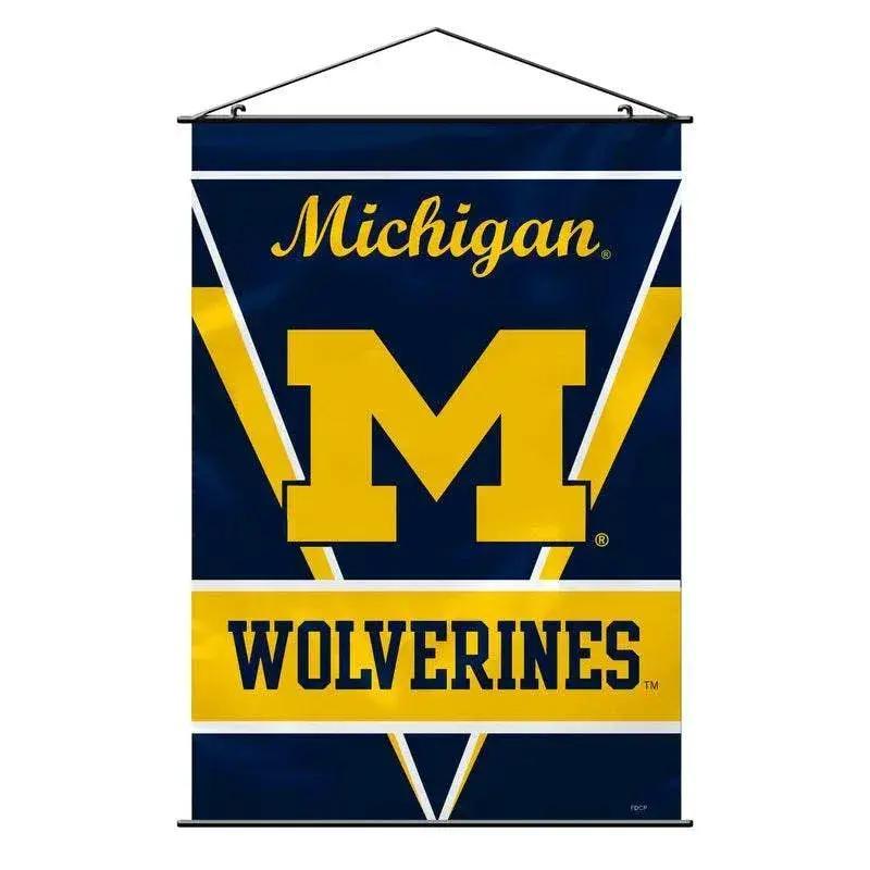 Michigan Wolverines Banner 28x40 Wall Style College Decor - ToylandEU™