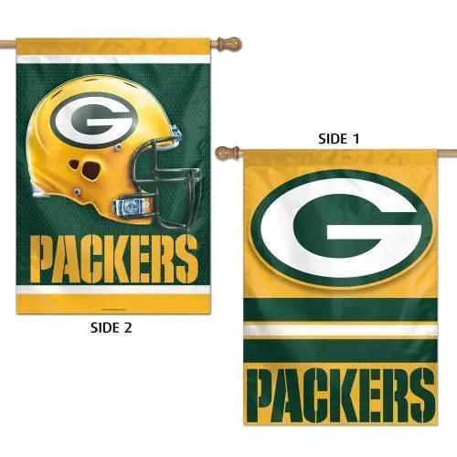 Green Bay Packers Banner 28x40 Vertical Premium Two Sided - ToylandEU™