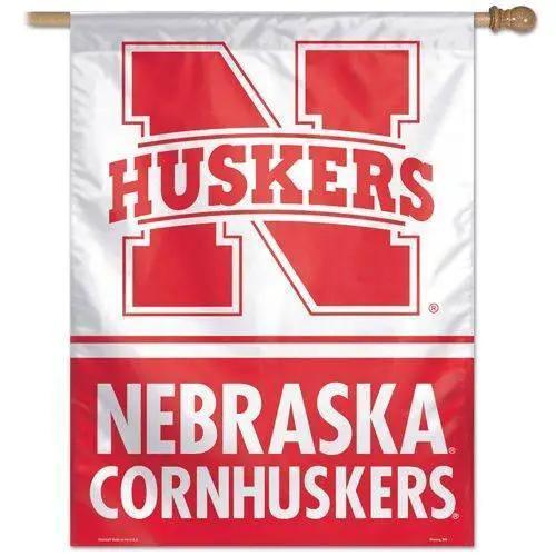 Nebraska Cornhuskers Banner 28x40 Vertical Polyester - ToylandEU™