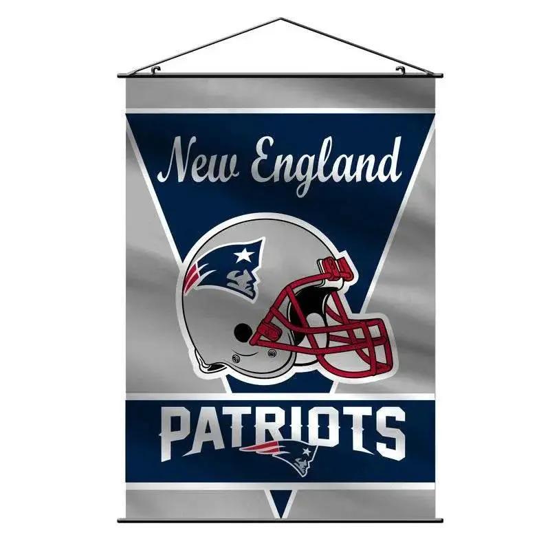 New England Patriots Wall Banner 3x5 Polyester Double Sided - ToylandEU™