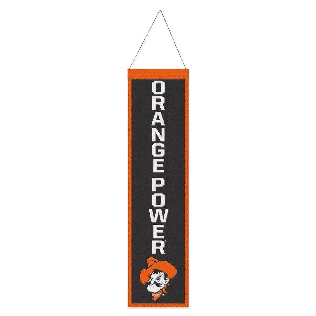 Oklahoma State Cowboys Banner Wool 8x32 Heritage Design - ToylandEU™
