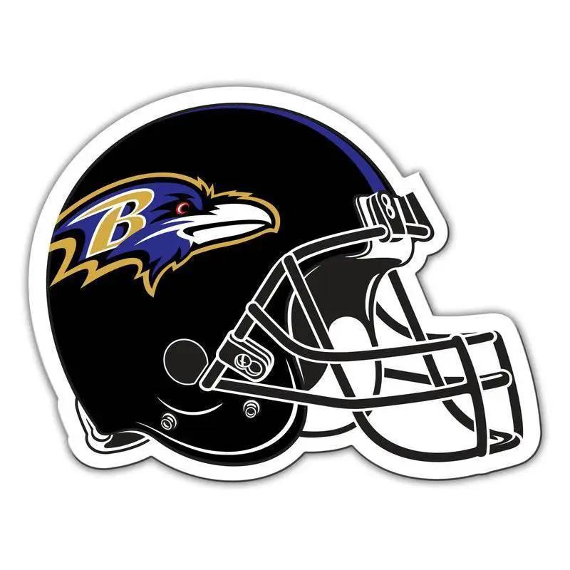 Baltimore Ravens Car Magnet 12 Inch Helmet Design Banner - ToylandEU™