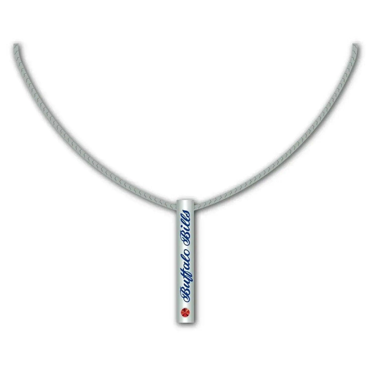 Buffalo Bills Silver Bar Necklace Pendant Jewelry Charm - ToylandEU™