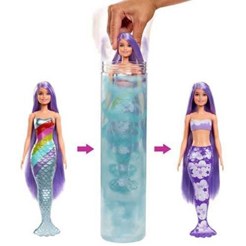 Barbie Color Reveal Mermaid Doll With Unboxing Surprises - ToylandEU