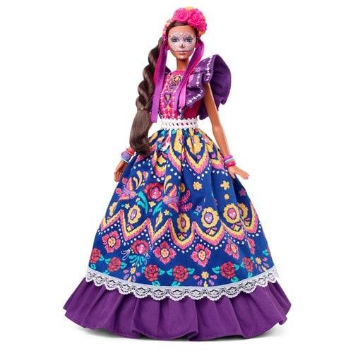 Barbie Dia De Muertos Doll Collectible 2022 With Royal Attire - ToylandEU