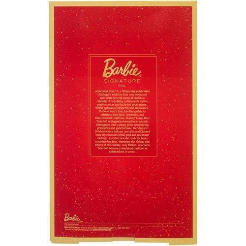 Barbie Lunar New Year Doll With Festive Red Enamel Dress - ToylandEU