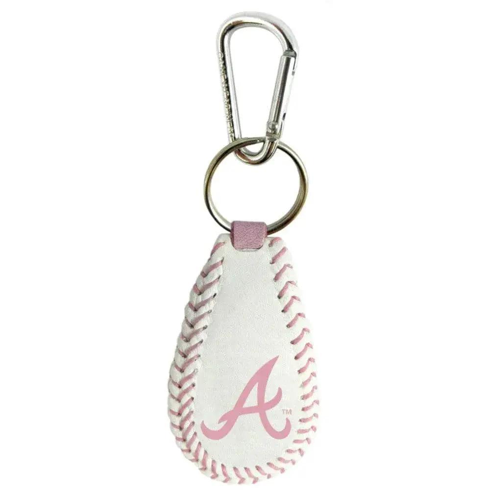 Atlanta Braves Pink Baseball Keychain GameWear Official - ToylandEU™