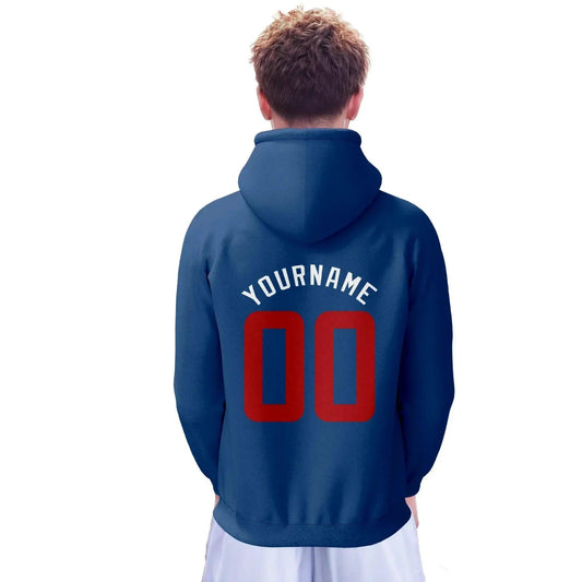Custom Serbia Basketball Hoodie Unisex Hooded Pullover Sweatshirt With Breathable Fabric And Name And Number Print - ToylandEU™