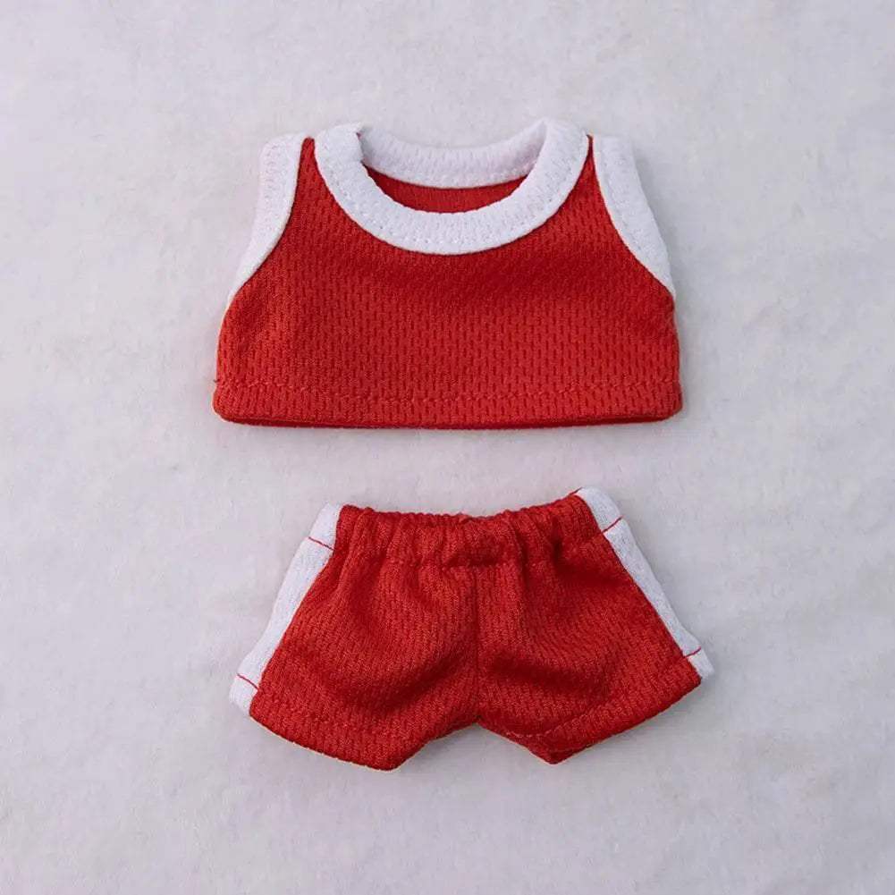 Basketball Jerseys for 15/17cm Labubu Outfit Sport Style - ToylandEU