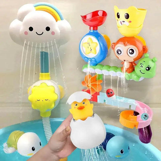 Bathroom Marble Run Water Toy Set for Kids - ToylandEU - ToylandEU™