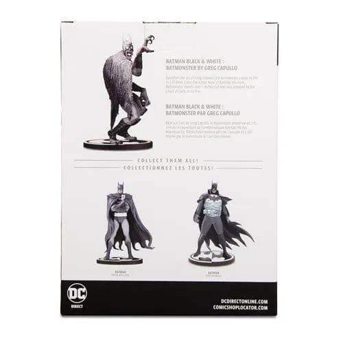 Batman Black and White Batmonster by Greg Capullo Statue - ToylandEU