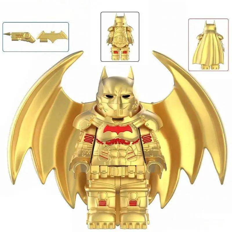 Batman Lego Bat Suit Minifigure Rugged Gold Accents - ToylandEU™