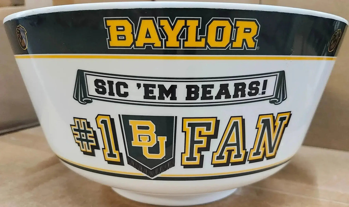 Baylor Bears Party Bowl All Pro Melamine 2 Gallons - ToylandEU™