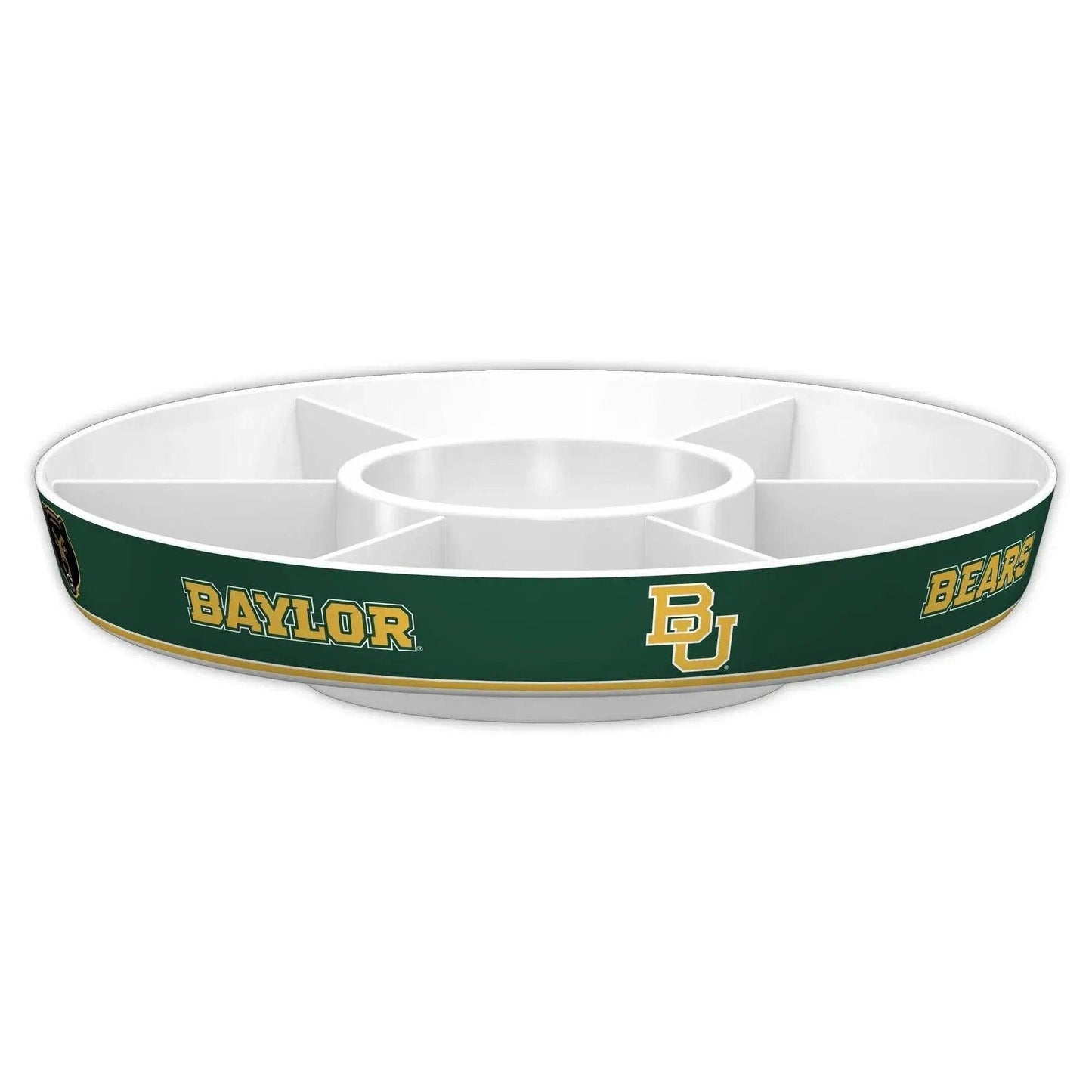 Baylor Bears Party Platter Melamine With Dipping Bowl - ToylandEU™