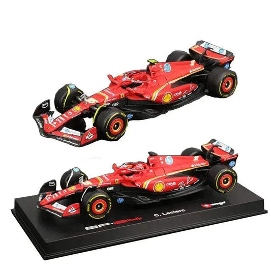 Bburago 143 Ferrari SF24 F1 Diecast Authentic Decals - ToylandEU™
