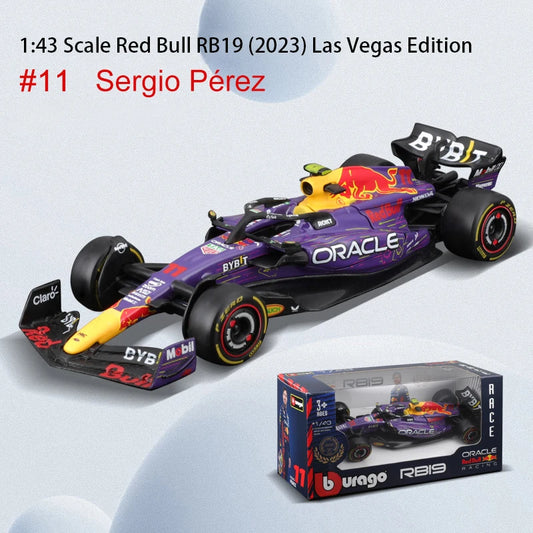Bburago Premium Diecast RB19 Red Bull Racing Miami Model - ToylandEU