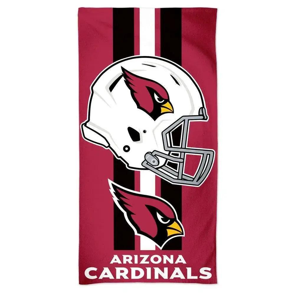 Arizona Cardinals Beach Towel 30x60 Velour Front Terry Back - ToylandEU™