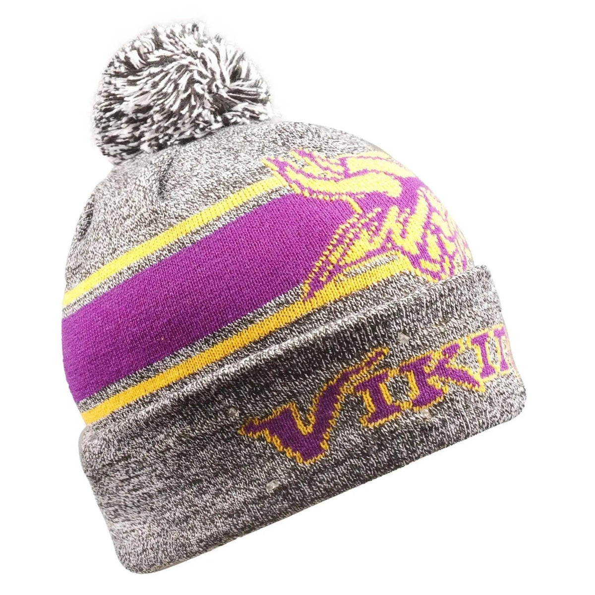 Minnesota Vikings Gray Stripe Light Up Unisex Beanie - ToylandEU™